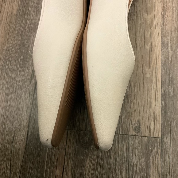 A New Day Target vegan leather taupe flats, size 9 - Picture 6 of 6